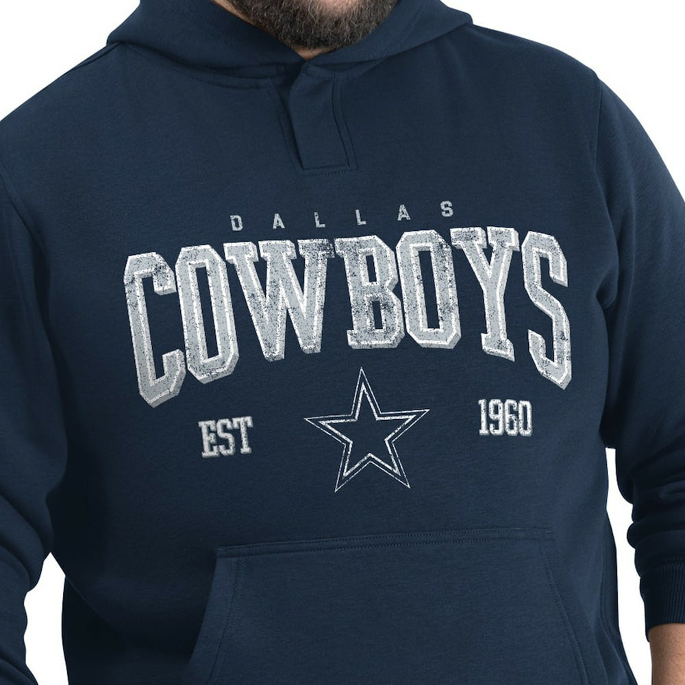 Dallas Cowboys G-III Sports by Carl Banks Adaptive Team Spirit Graphic Fleece Pullover Hoodie Navy
