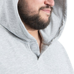 Los Angeles Chargers G-III Sports by Carl Banks Adaptive Team Spirit Graphic Fleece Pullover Hoodie Gray