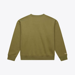 New York Knicks Women's Lightweight Script Sweatshirt Olive