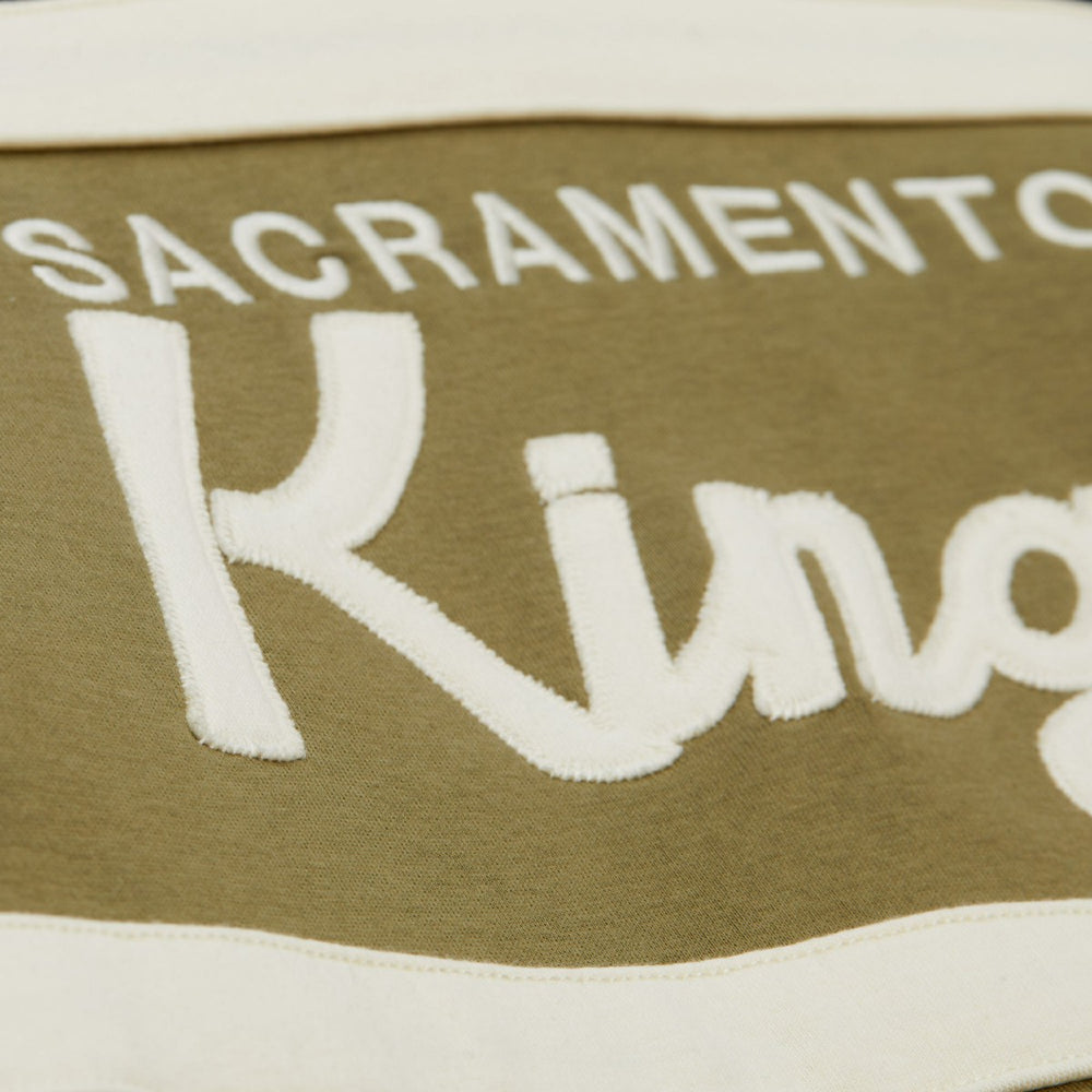 Sacramento Kings Double Clutch Head Coach Hoodie Olive/Black