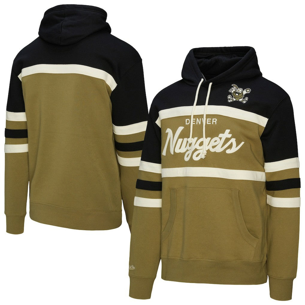 Denver Nuggets Double Clutch Head Coach Hoodie Olive/Black