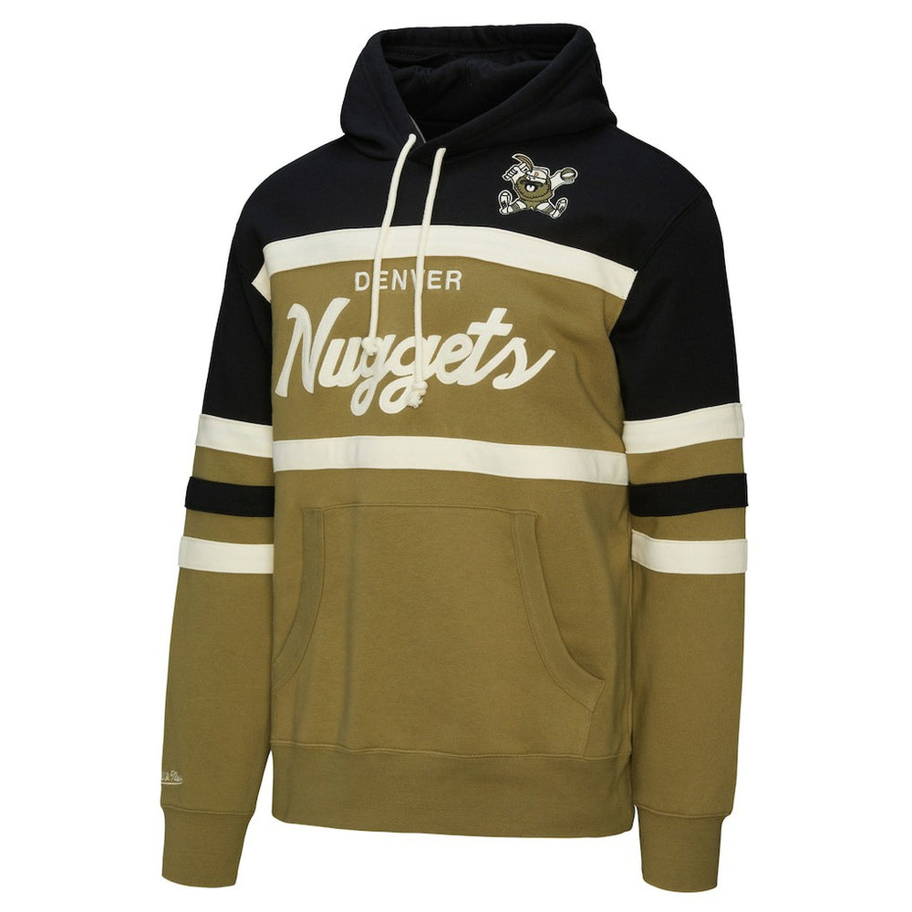 Denver Nuggets Double Clutch Head Coach Hoodie Olive/Black