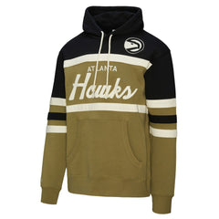 Atlanta Hawks Double Clutch Head Coach Hoodie Olive/Black