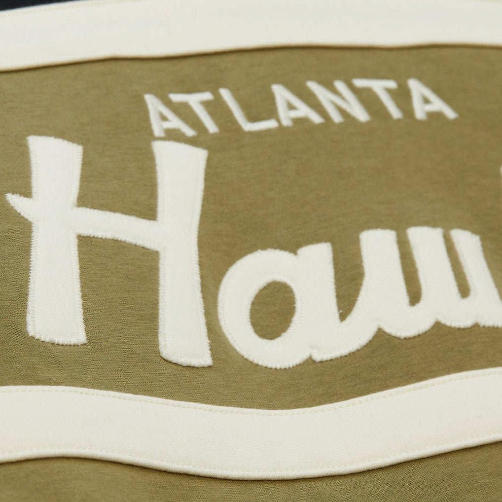 Atlanta Hawks Double Clutch Head Coach Hoodie Olive/Black