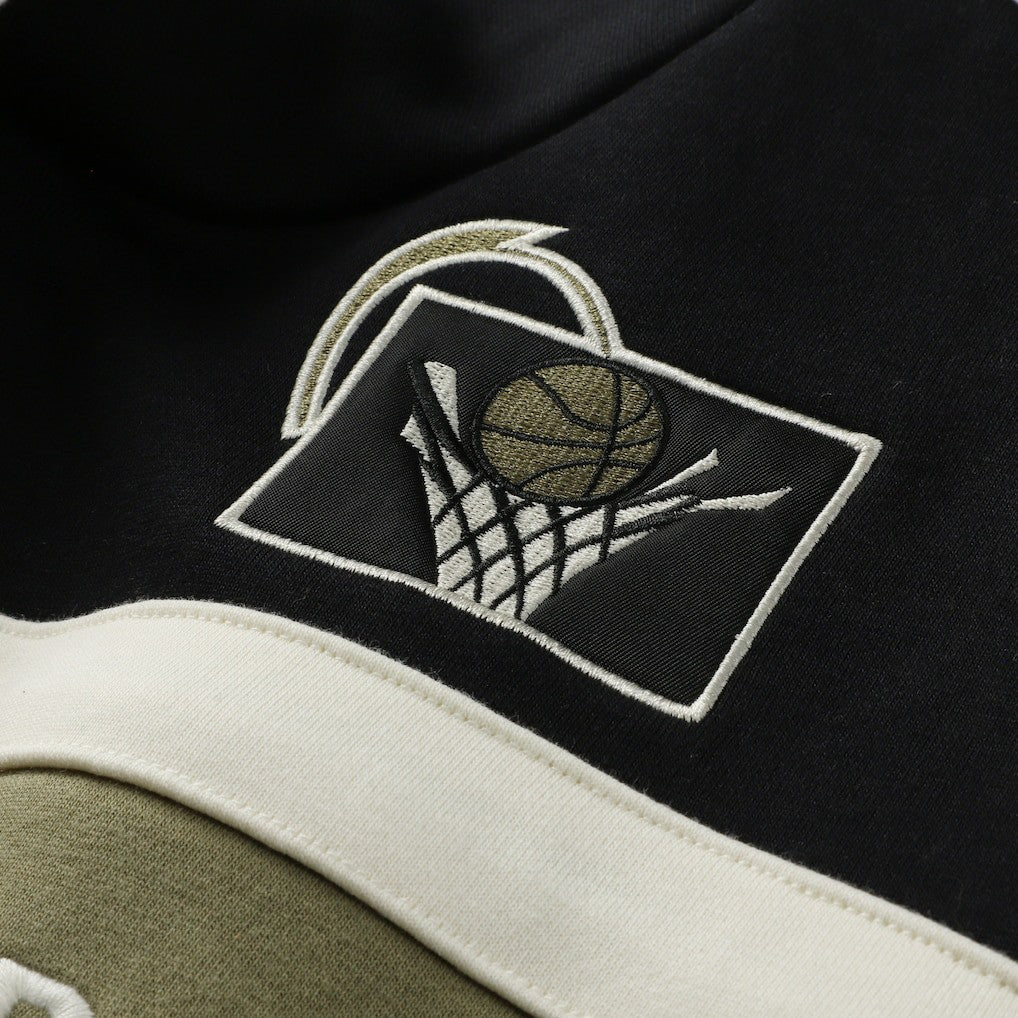 Cleveland Cavaliers Double Clutch Head Coach Hoodie Olive/Black