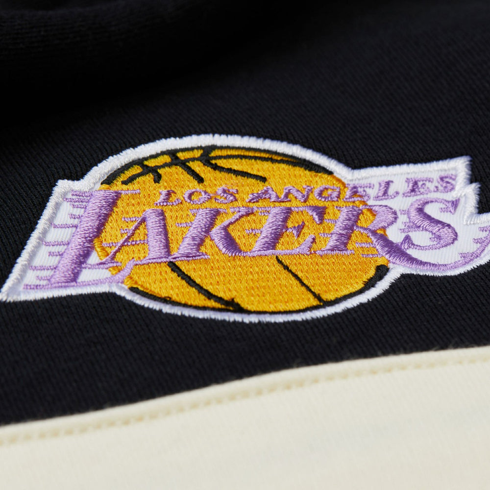 Los Angeles Lakers Double Clutch Head Coach Hoodie Olive/Black