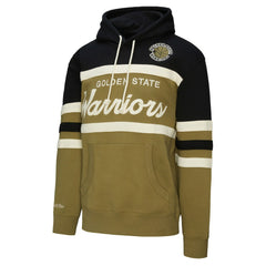Golden State Warriors Double Clutch Head Coach Hoodie Olive/Black