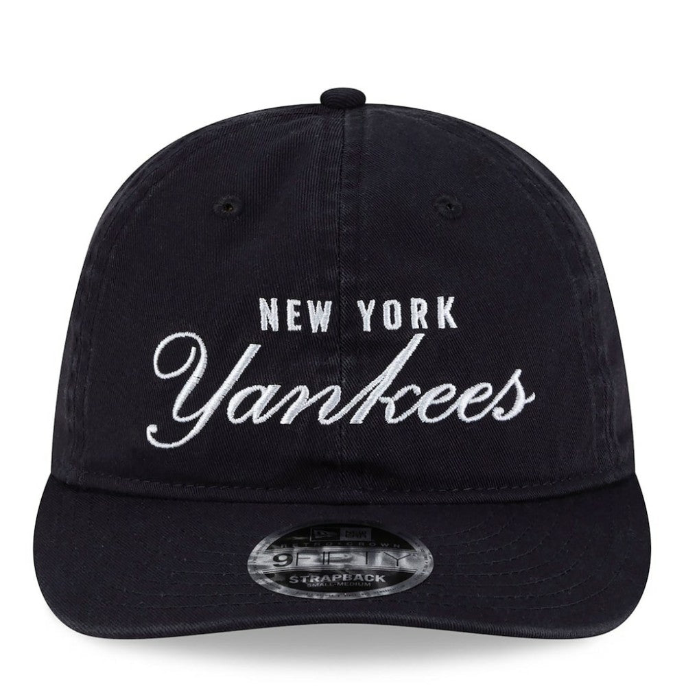 New York Yankees New Era x thisisneverthat Retro Crown 9FIFTY Adjustable Hat - Navy Hats