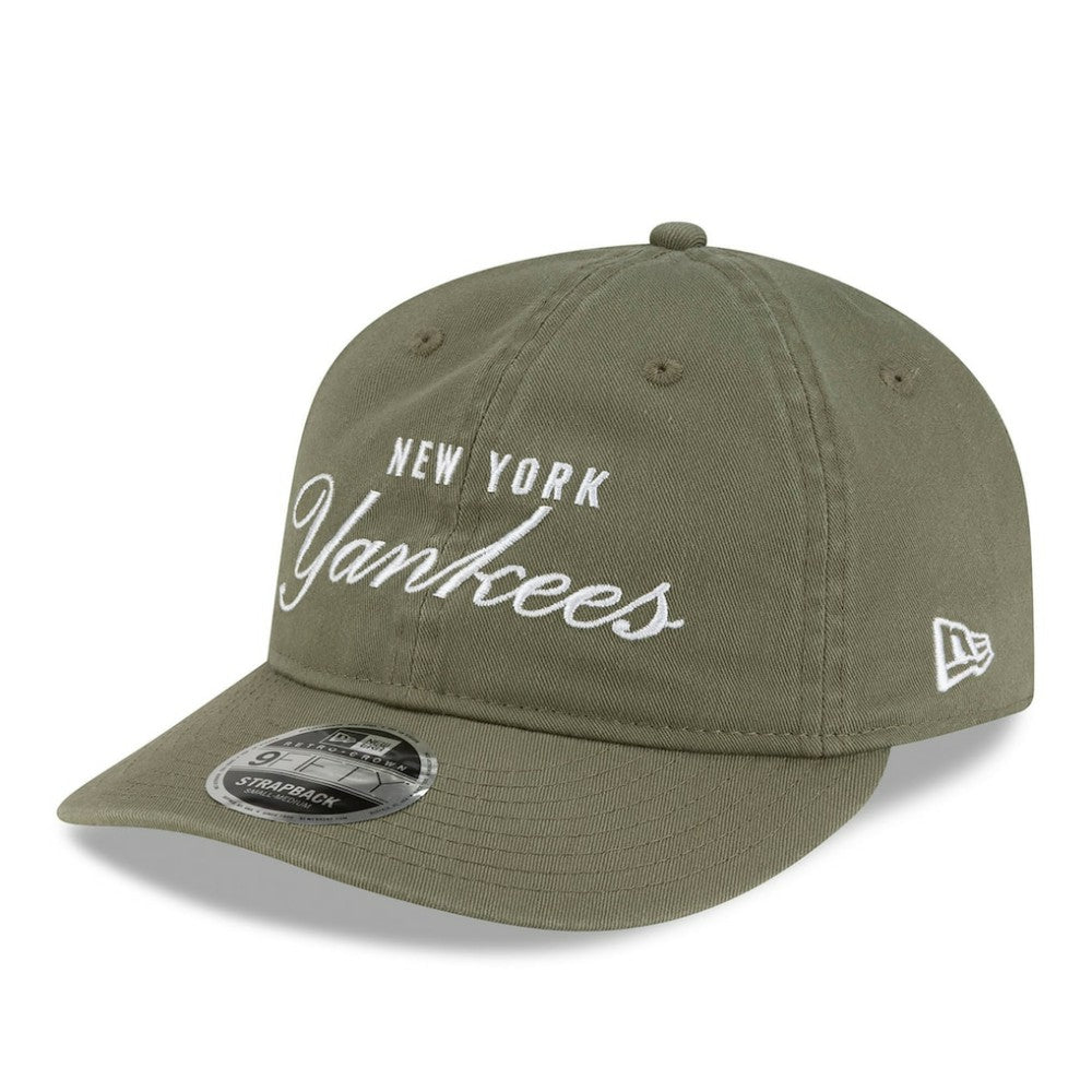New York Yankees New Era x thisisneverthat Retro Crown 9FIFTY Adjustable Hat - Olive Hats