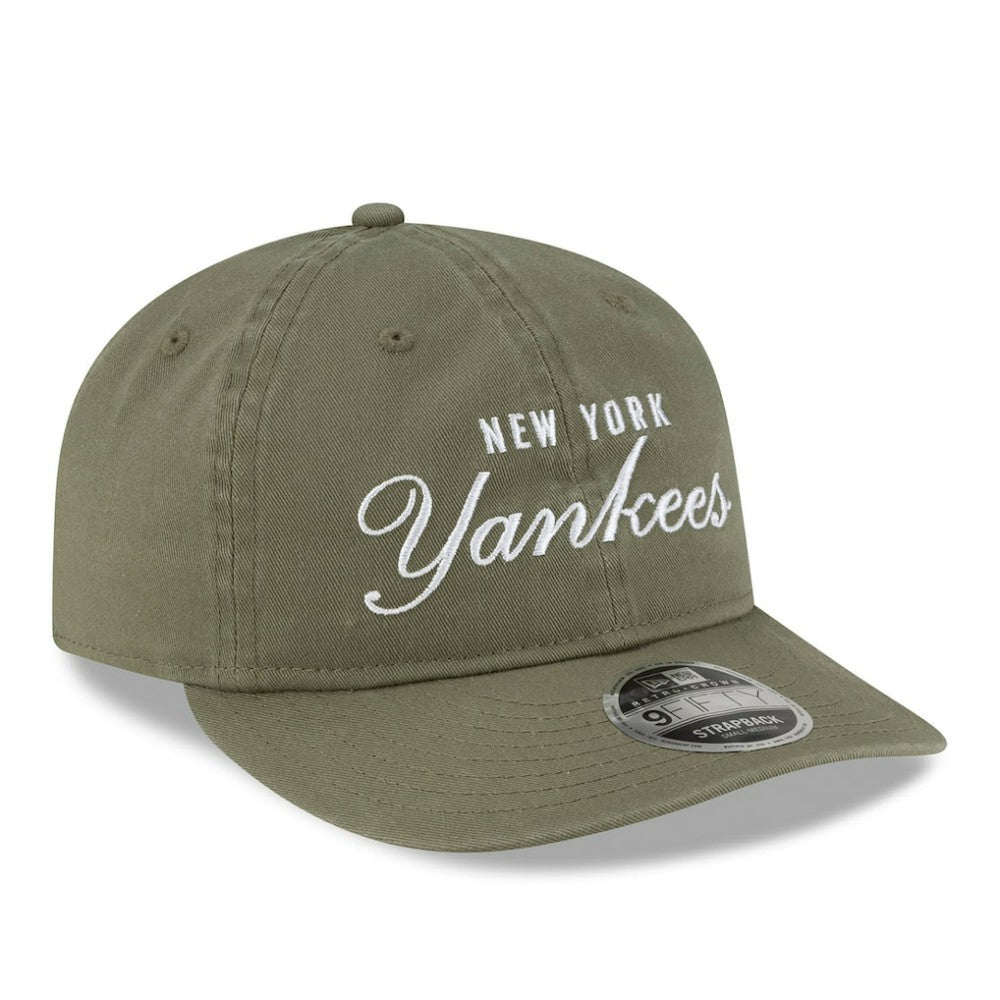 New York Yankees New Era x thisisneverthat Retro Crown 9FIFTY Adjustable Hat - Olive Hats