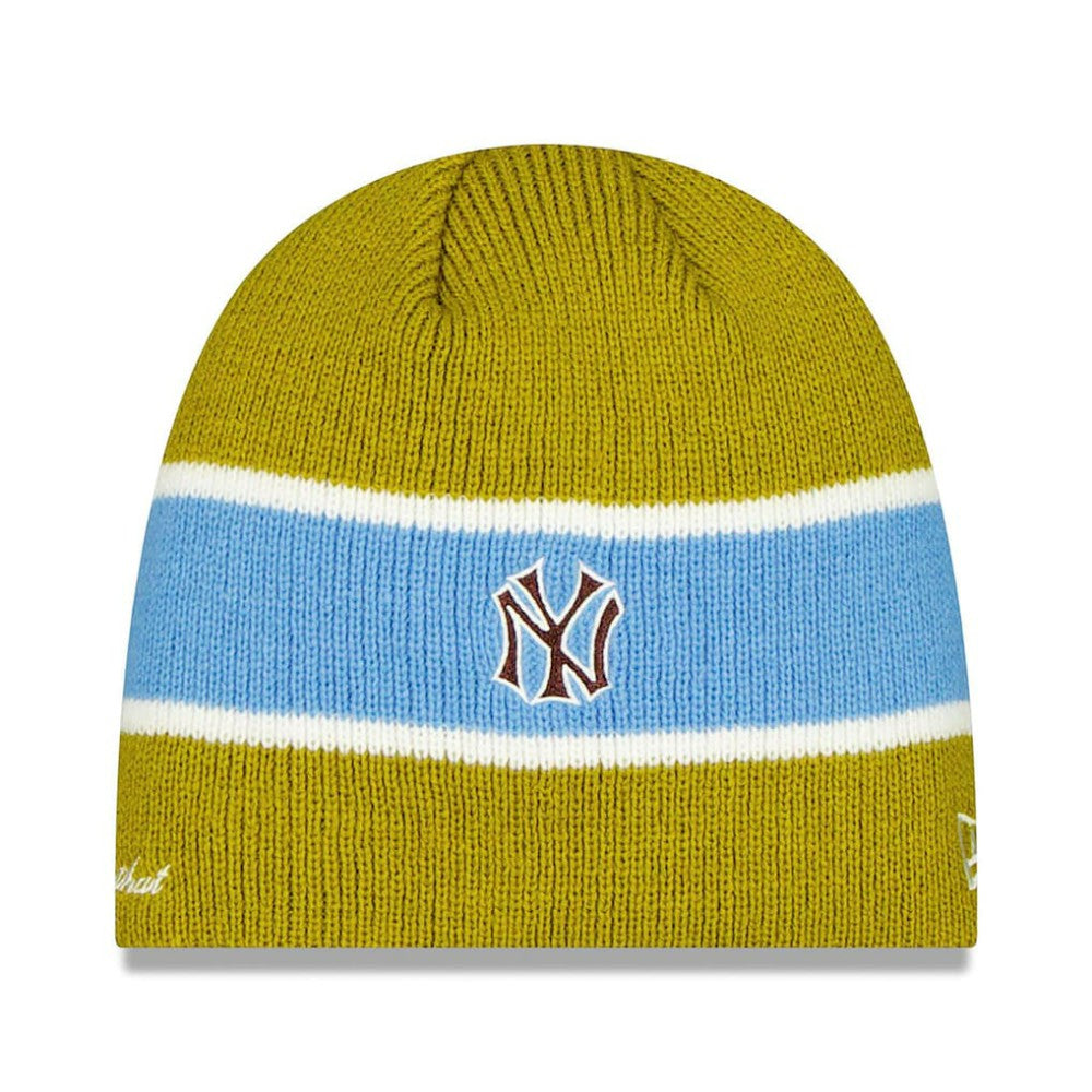 New York Yankees New Era x thisisneverthat Stripe Knit Hat - Green/Blue Hats