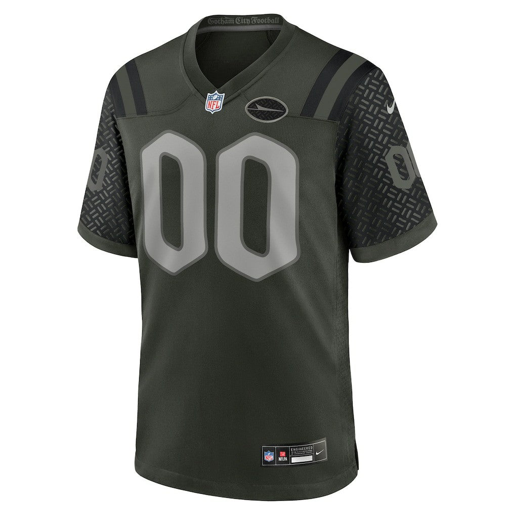 New York Jets 2025 Rivalries Collection Custom Game Jersey Gotham Green