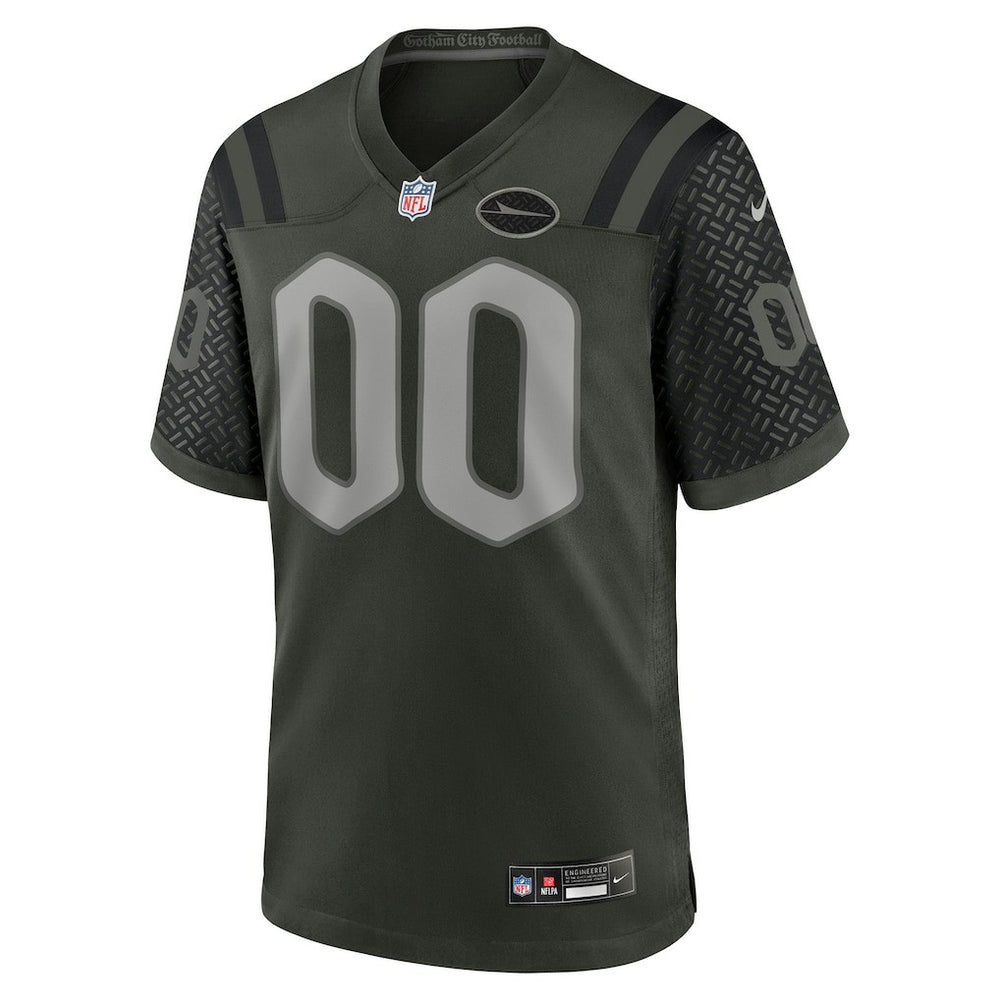 New York Jets 2025 Rivalries Collection Custom Game Jersey Gotham Green