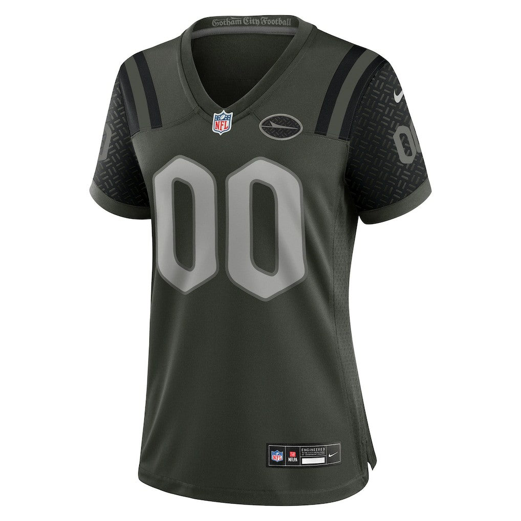 New York Jets Women's 2025 Rivalries Collection Custom Game Jersey Gotham Green