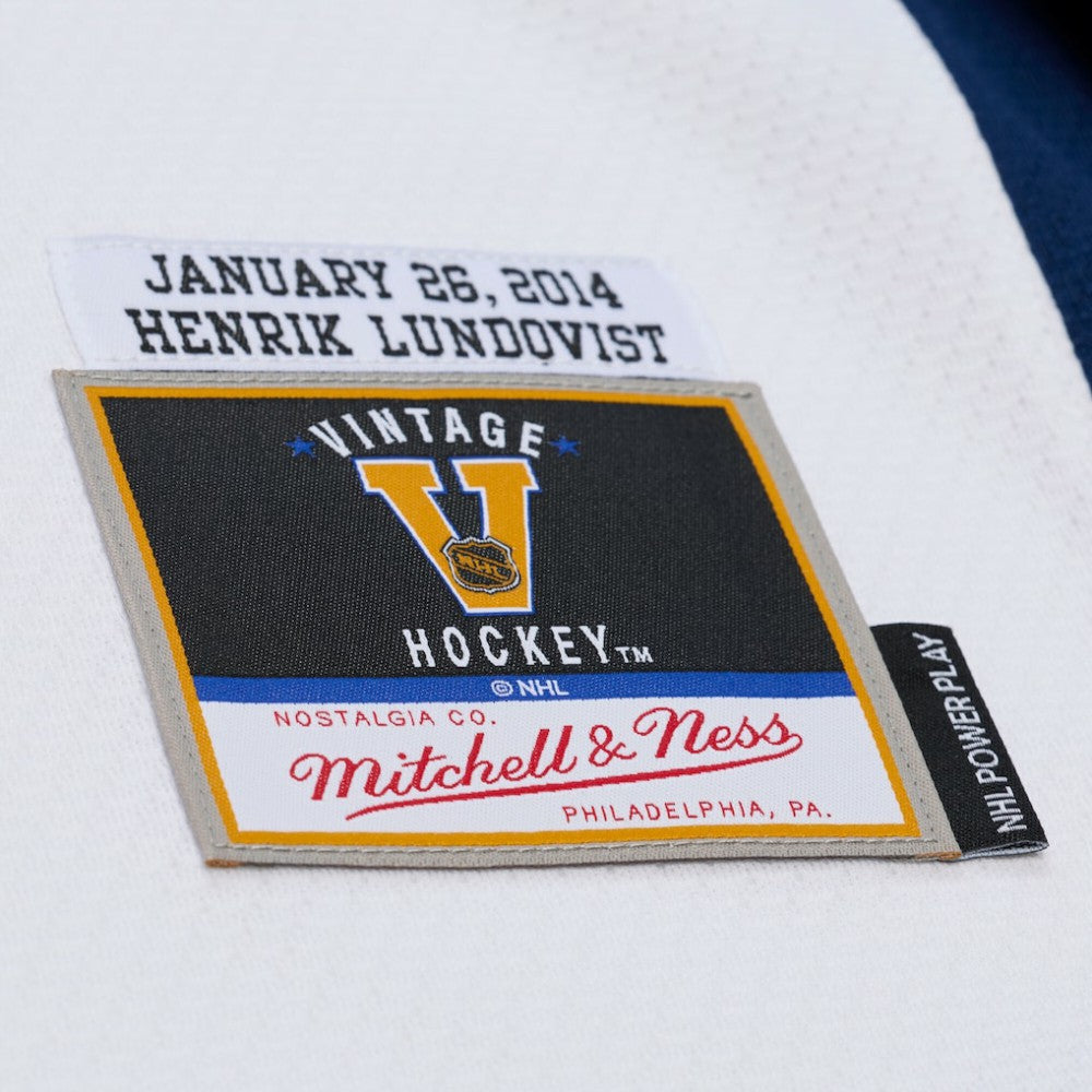 NHL Henrik Lundqvist New York Rangers Mitchell & Ness 2014 NHL Stadium Series Power Play Jersey - White