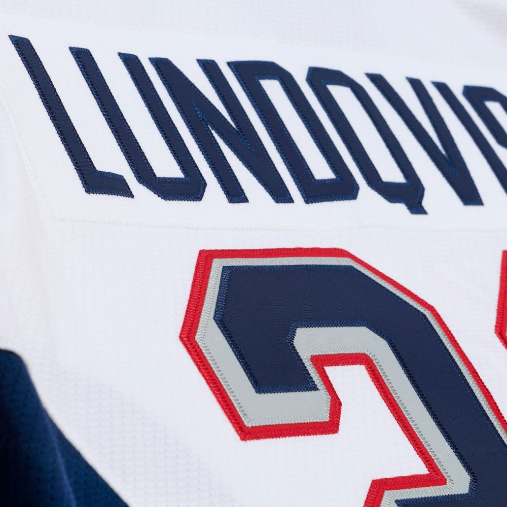 NHL Henrik Lundqvist New York Rangers Mitchell & Ness 2014 NHL Stadium Series Power Play Jersey - White