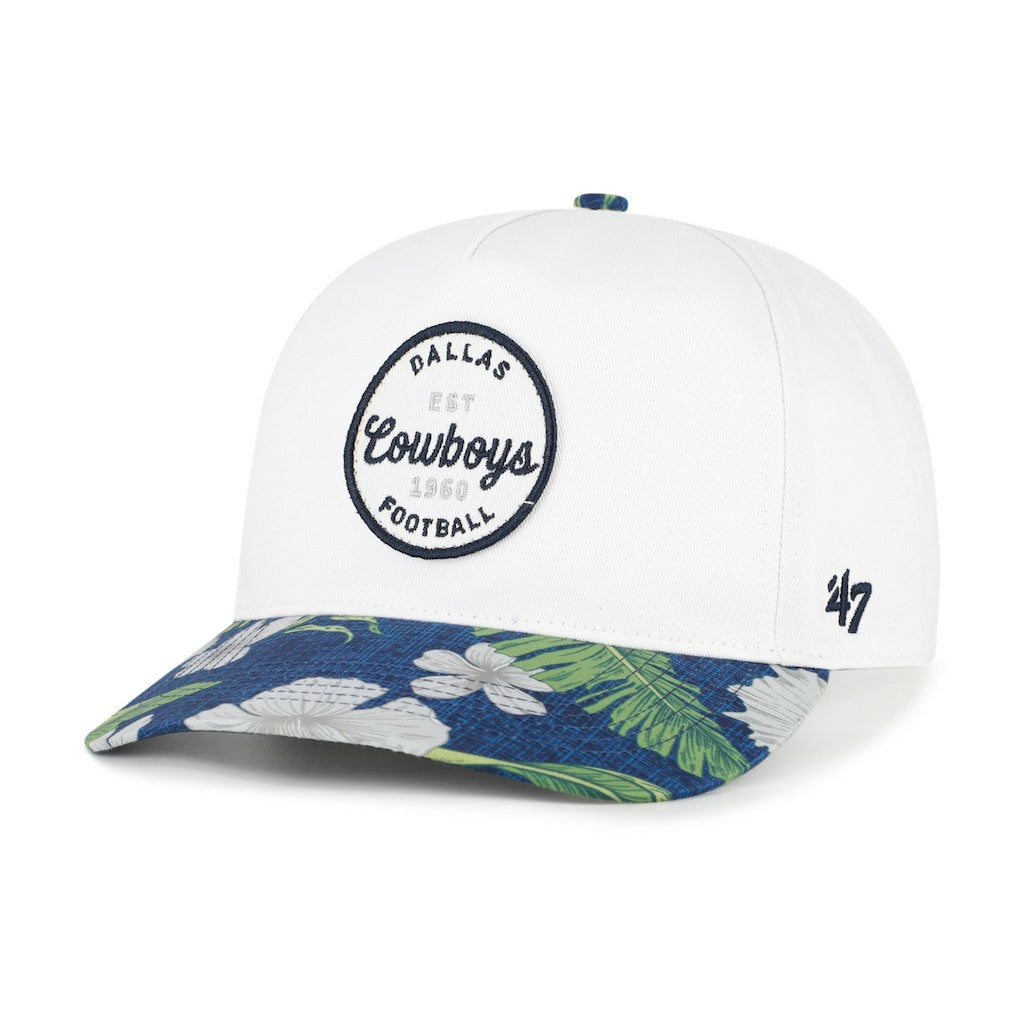 Dallas Cowboys '47 Beach Side Hitch Adjustable Hat White/Navy