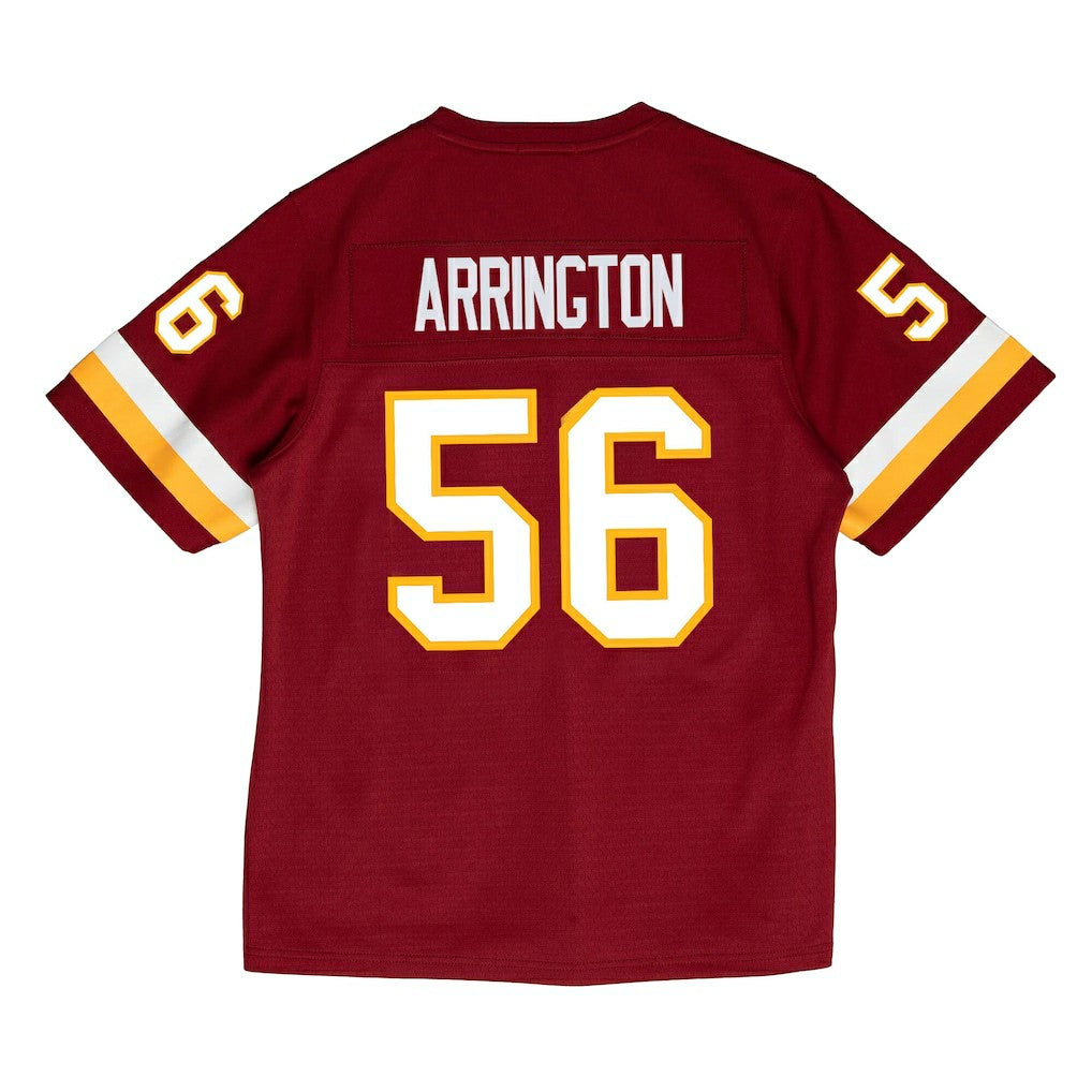 LaVar Arrington Washington Commanders 2001 Legacy Throwback Replica Jersey Burgundy