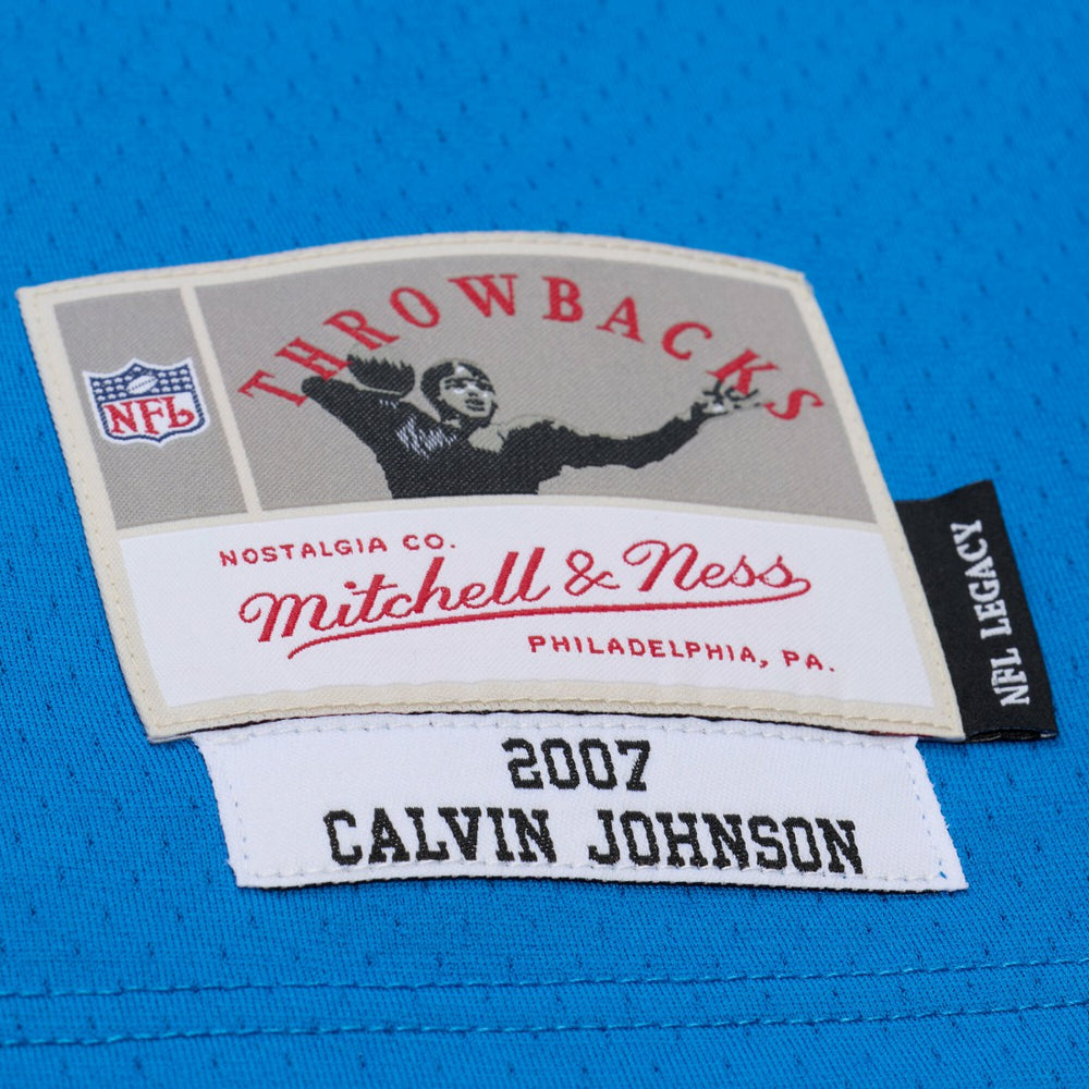 Calvin Johnson Detroit Lions 2007 Legacy Replica Jersey Blue