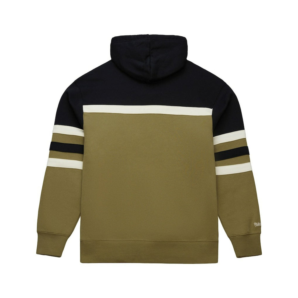 San Francisco 49ers Vintage Logo Head Coach Hoodie Olive