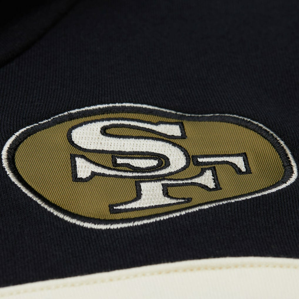 San Francisco 49ers Vintage Logo Head Coach Hoodie Olive