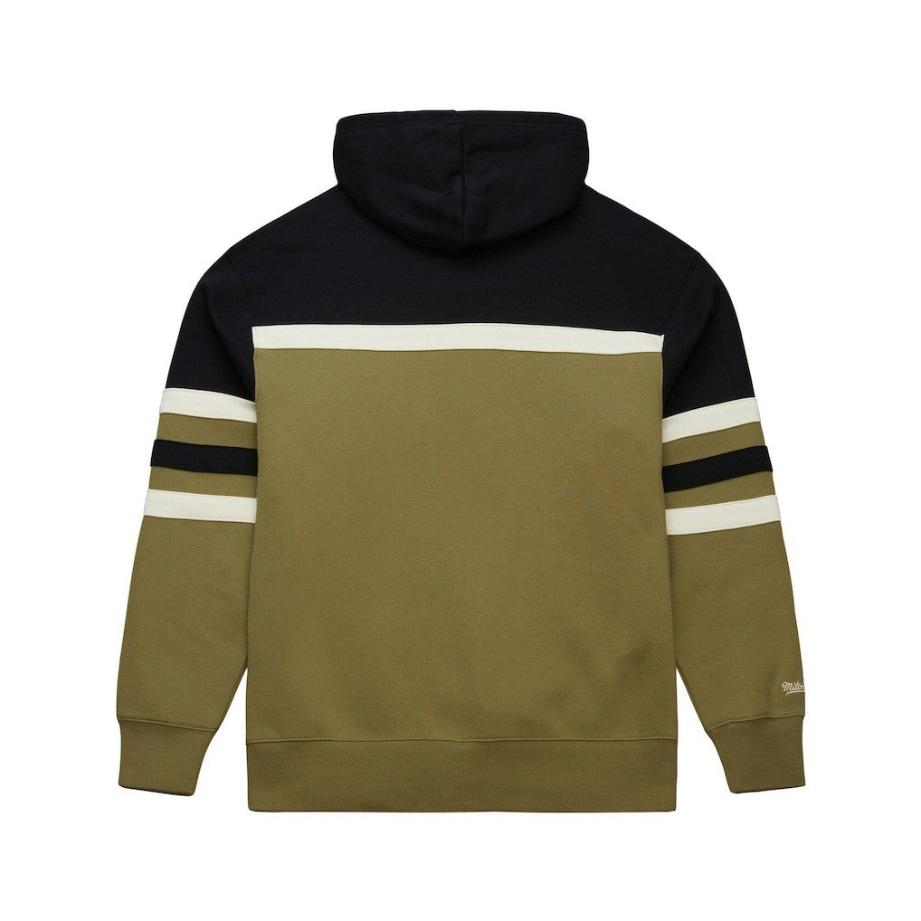 Buffalo Bills Vintage Logo Head Coach Hoodie Olive