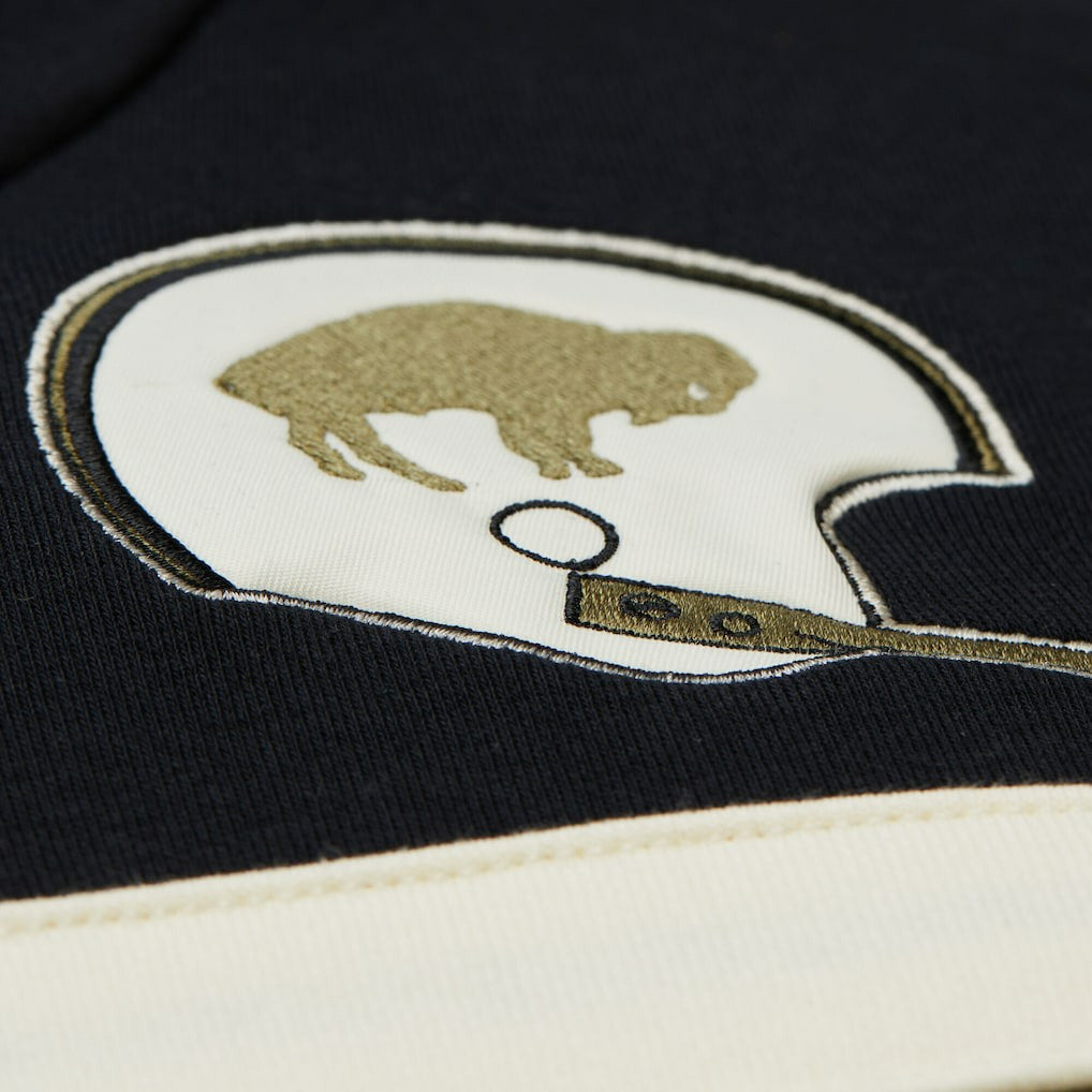 Buffalo Bills Vintage Logo Head Coach Hoodie Olive