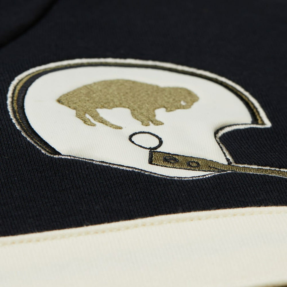Buffalo Bills Vintage Logo Head Coach Hoodie Olive