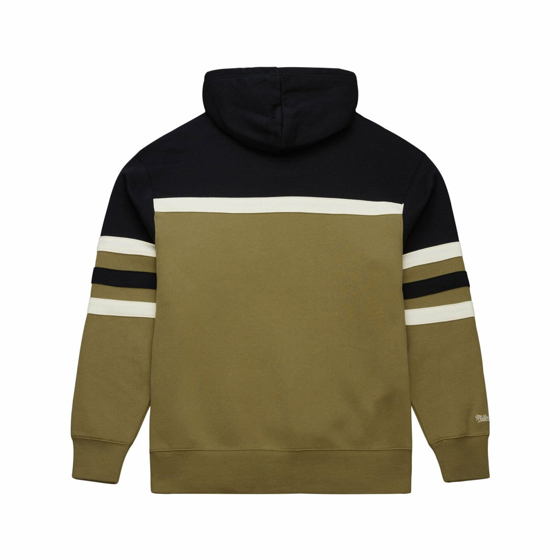 Detroit Lions Vintage Logo Head Coach Hoodie Olive