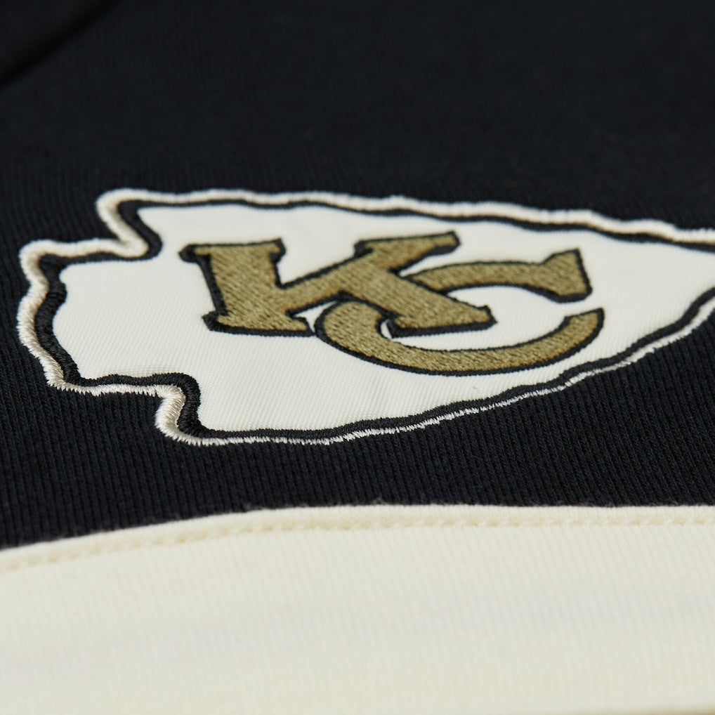 Kansas City Chiefs Vintage Logo Head Coach Hoodie Olive