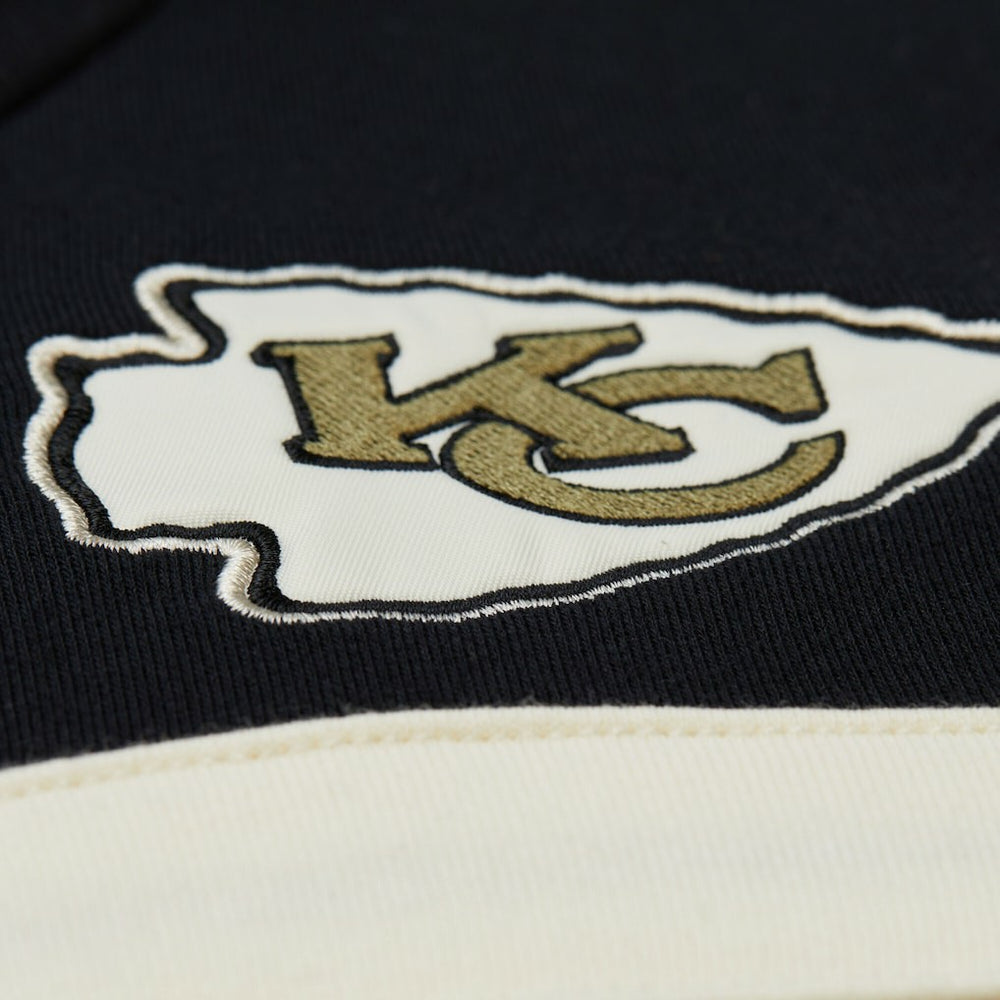 Kansas City Chiefs Vintage Logo Head Coach Hoodie Olive