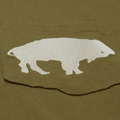 Buffalo Bills Vintage Logo Premium T-Shirt Olive
