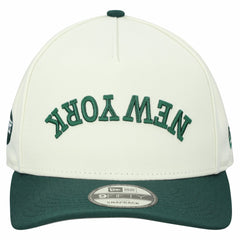 New York Jets New Era Upside Down 9FIFTY A-Frame Snapback Hat Cream