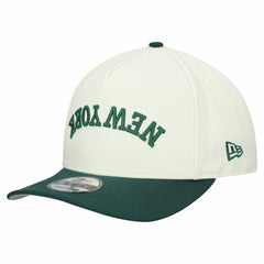 New York Jets New Era Upside Down 9FIFTY A-Frame Snapback Hat Cream
