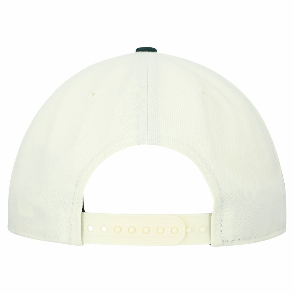 New York Jets New Era Upside Down 9FIFTY A-Frame Snapback Hat Cream
