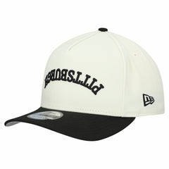 Pittsburgh Steelers New Era Upside Down 9FIFTY A-Frame Snapback Hat Cream