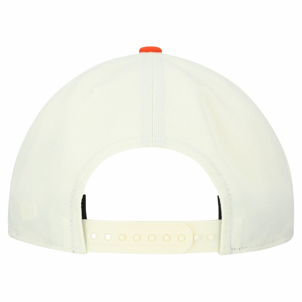 Denver Broncos New Era Upside Down 9FIFTY A-Frame Snapback Hat Cream