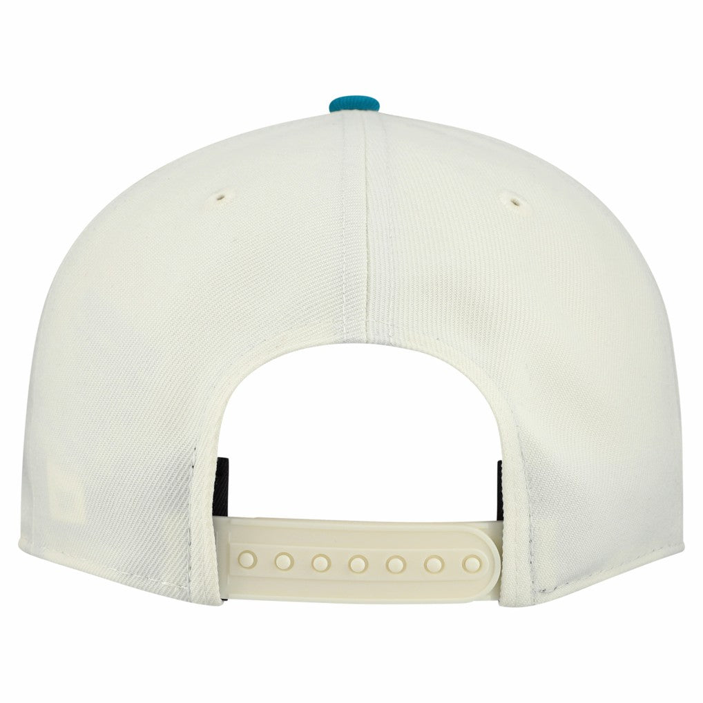Jacksonville Jaguars New Era Upside Down 9FIFTY A-Frame Snapback Hat Cream
