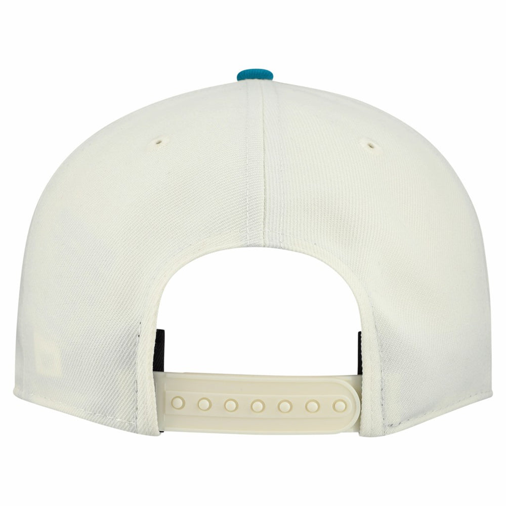 Jacksonville Jaguars New Era Upside Down 9FIFTY A-Frame Snapback Hat Cream