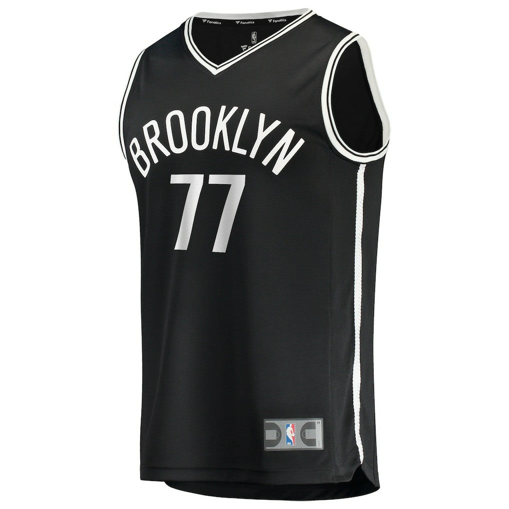 Ben Saraf Brooklyn Nets Youth Fast Break Replica Jersey Black Icon Edition
