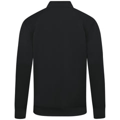 Cincinnati Reds Levelwear Upright Insignia Tri-Blend Quarter-Zip Pullover - Black Pullover