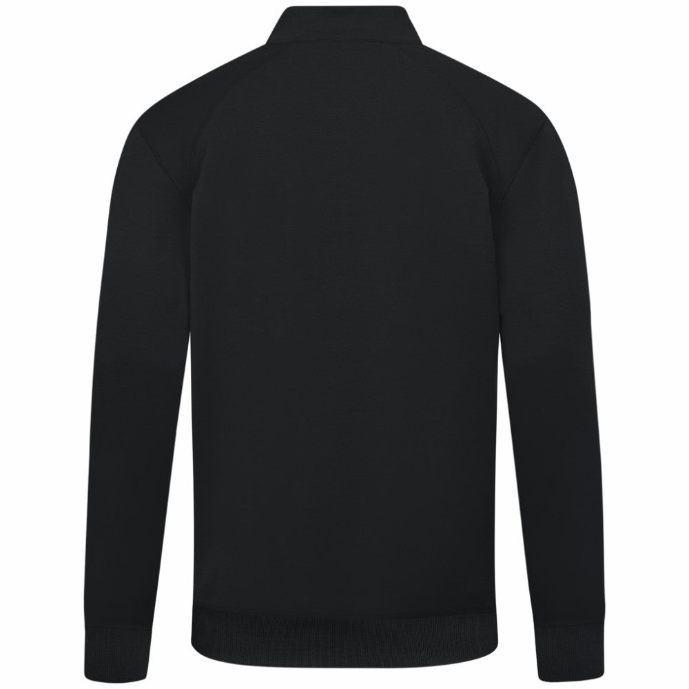 Milwaukee Brewers Levelwear Upright Insignia Tri-Blend Quarter-Zip Pullover - Black Pullover