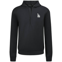 Los Angeles Dodgers Levelwear Technic Insignia Quarter-Zip Hoodie - Black Hoodies