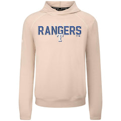 Texas Rangers Levelwear Mandate Carve Tri-Blend Hoodie - Khaki Hoodies