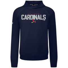 St. Louis Cardinals Levelwear Mandate Carve Tri-Blend Hoodie - Navy Hoodies