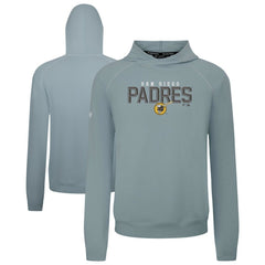 San Diego Padres Levelwear Mandate Carve Tri-Blend Hoodie - Gray Hoodies