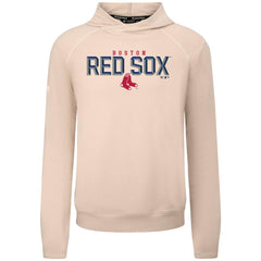 Boston Red Sox Levelwear Mandate Carve Tri-Blend Hoodie - Khaki Hoodies