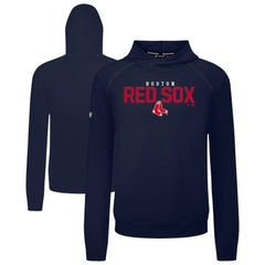 Boston Red Sox Levelwear Mandate Carve Tri-Blend Hoodie - Navy Hoodies