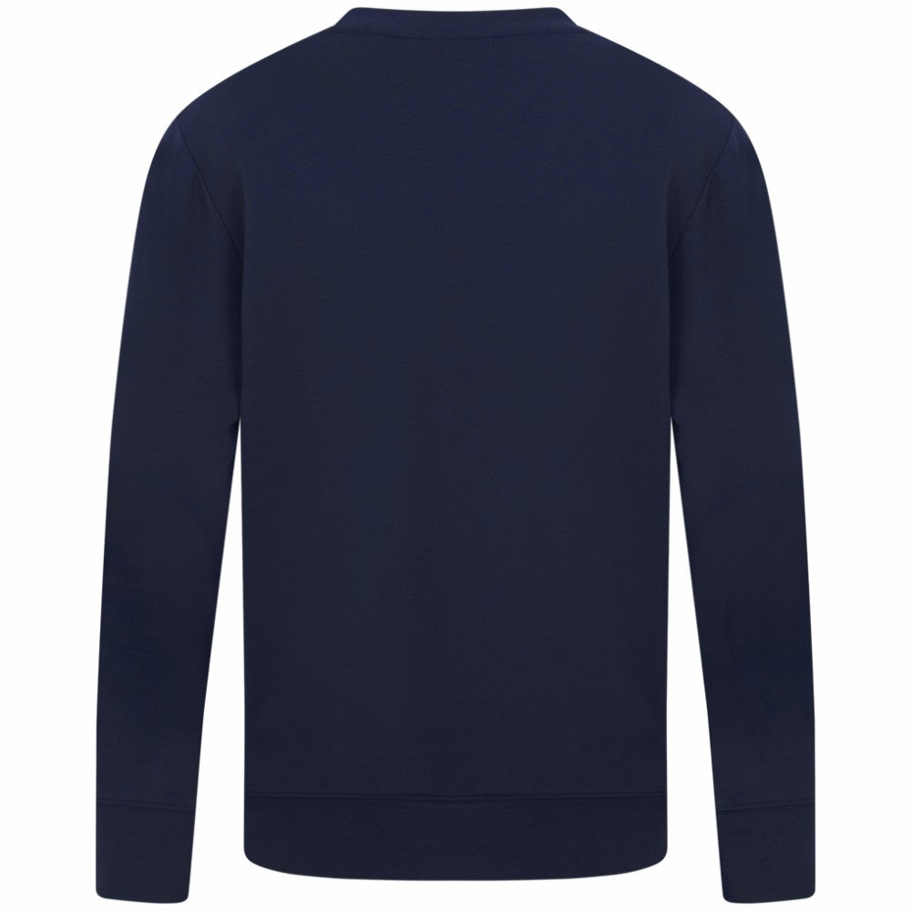 New York Yankees Levelwear Mandate Carve Tri-Blend Sweatshirt - Navy Sweatshirts