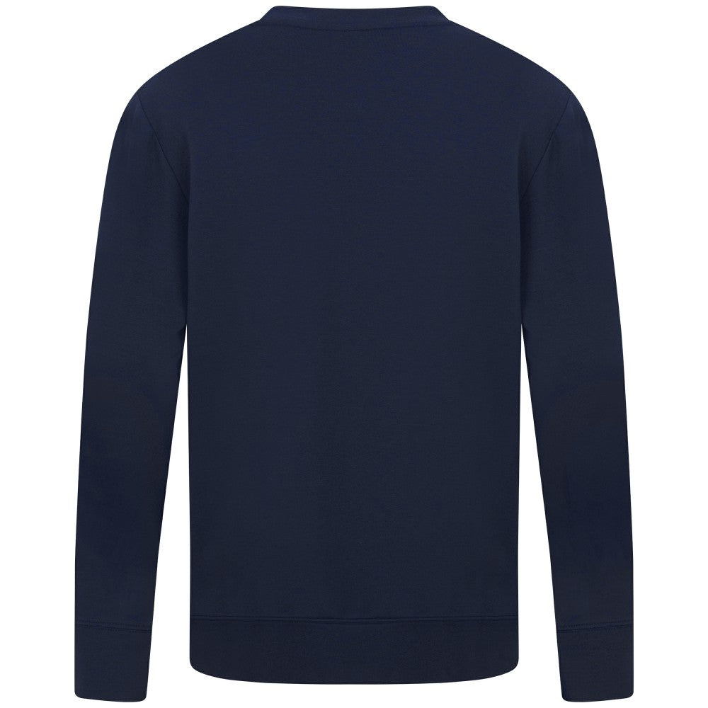 Los Angeles Angels Levelwear Mandate Carve Tri-Blend Sweatshirt - Navy Sweatshirts